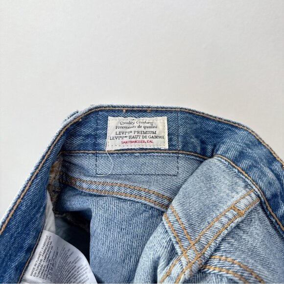 Levi's Womens 29 501 Original Fit Straight Fit Jeans - Picture 10 of 16